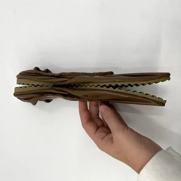 Modern Weaving Ballet Flats in Cocoa - Picture 4 of 11